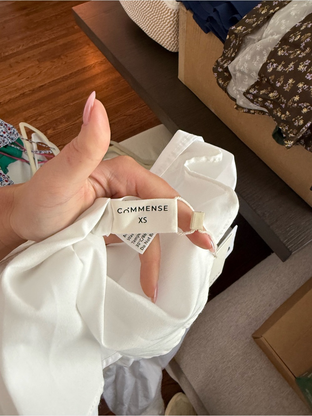 Commense white midi dress - Picture 3 of 4